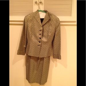 Georgiou Studio Suit Two pc. black/silver metallic